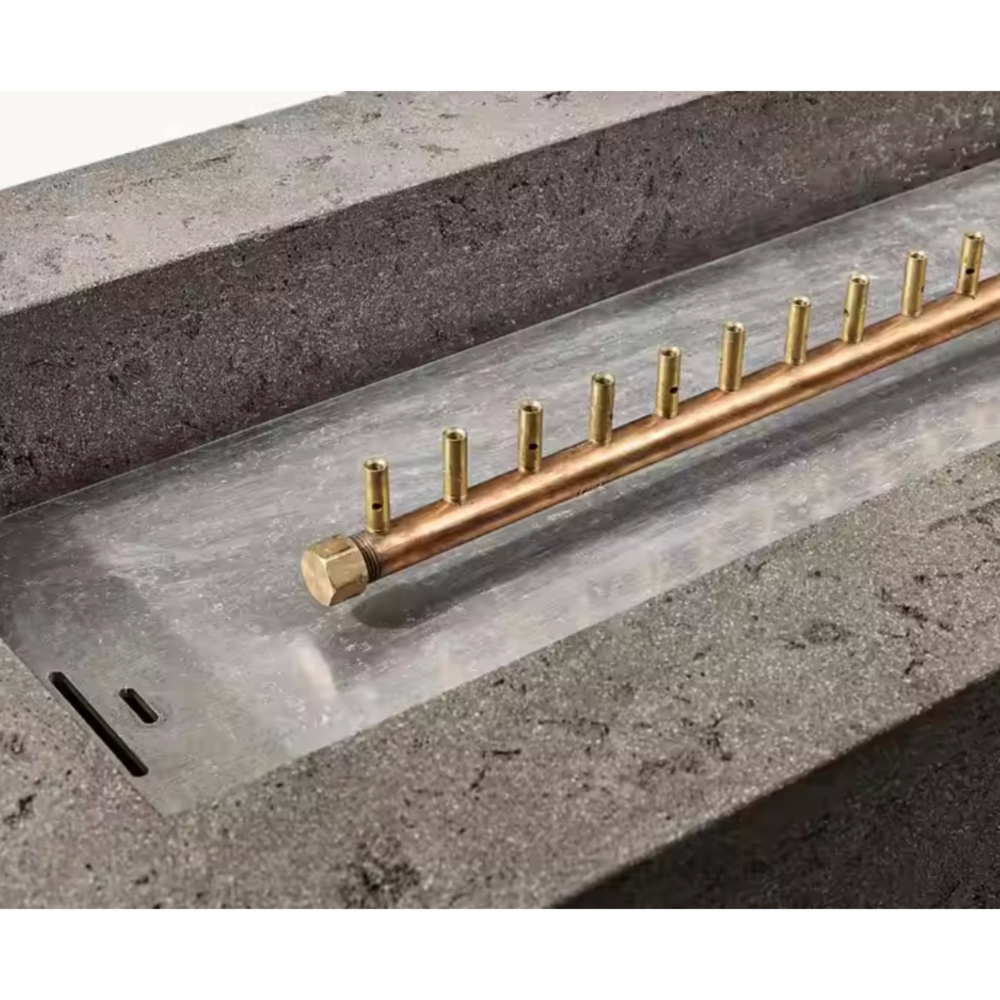 StrataForm Elevate Concrete Fire Table